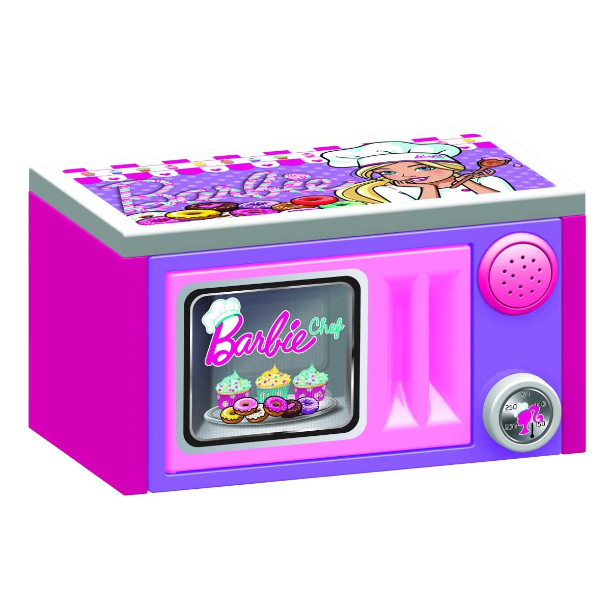 microondas barbie