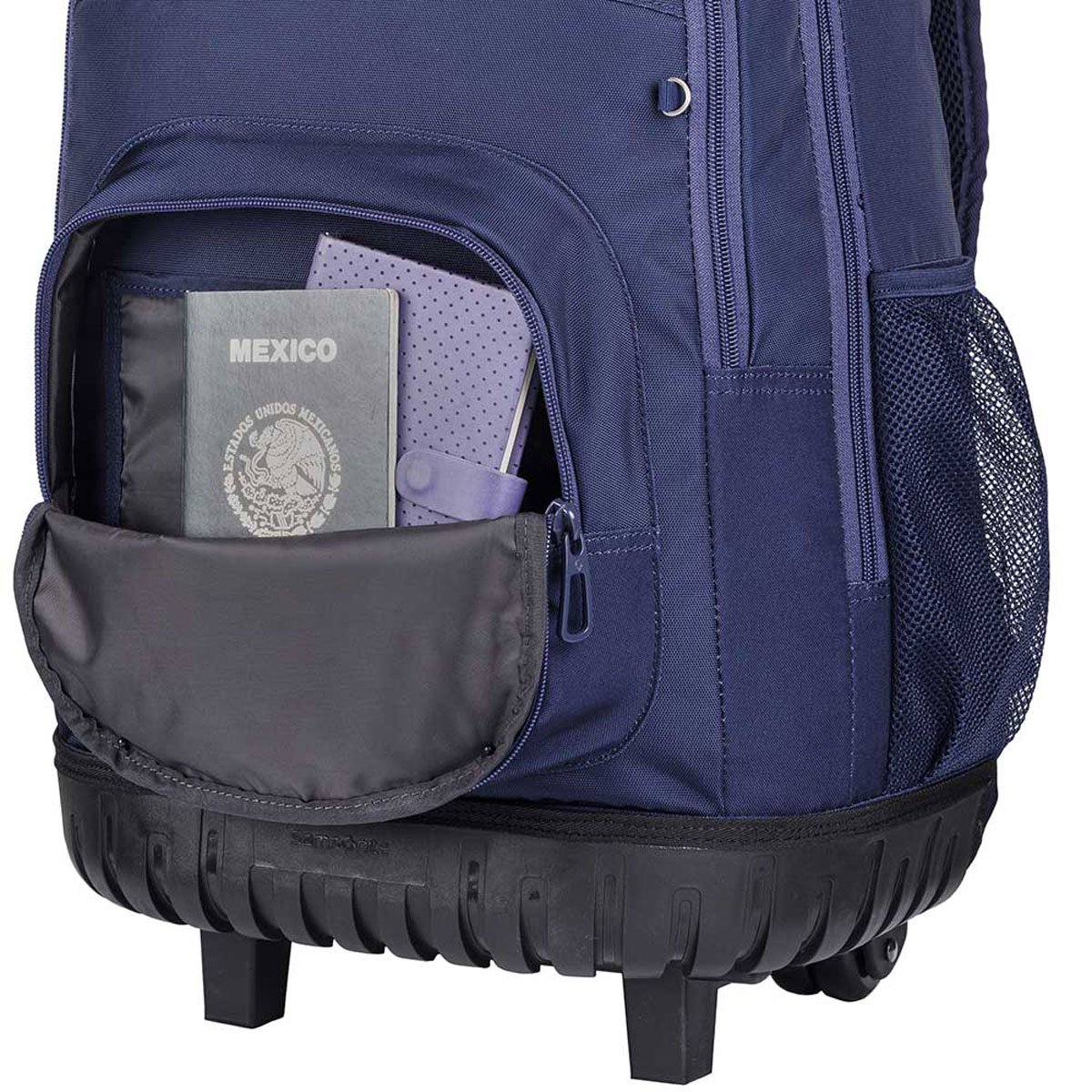 Mochila Tipo Backpack Rodante Java Marino Samsonite