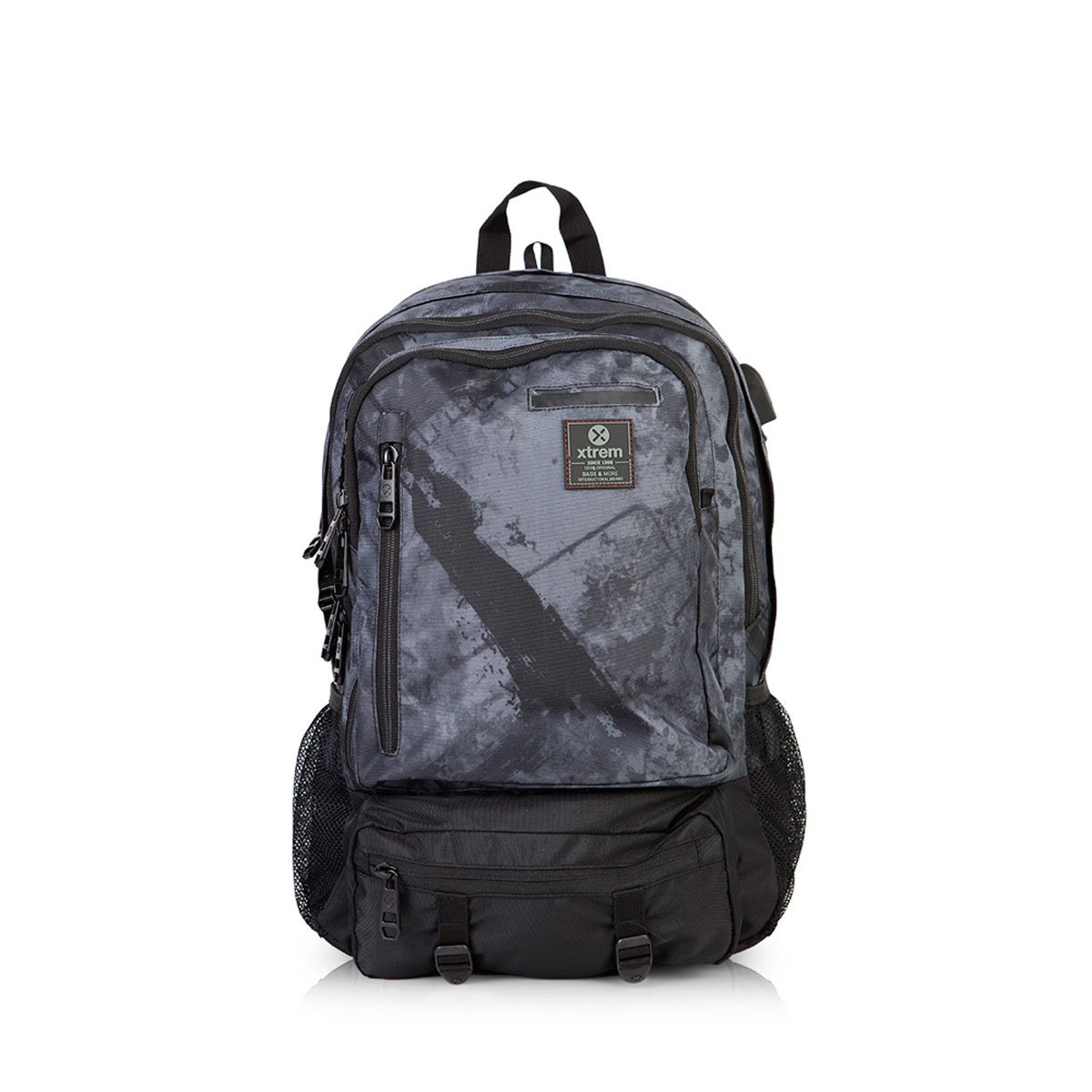 Mochila Tipo Backpack Journey Porta Lap Top Gris Xtrem