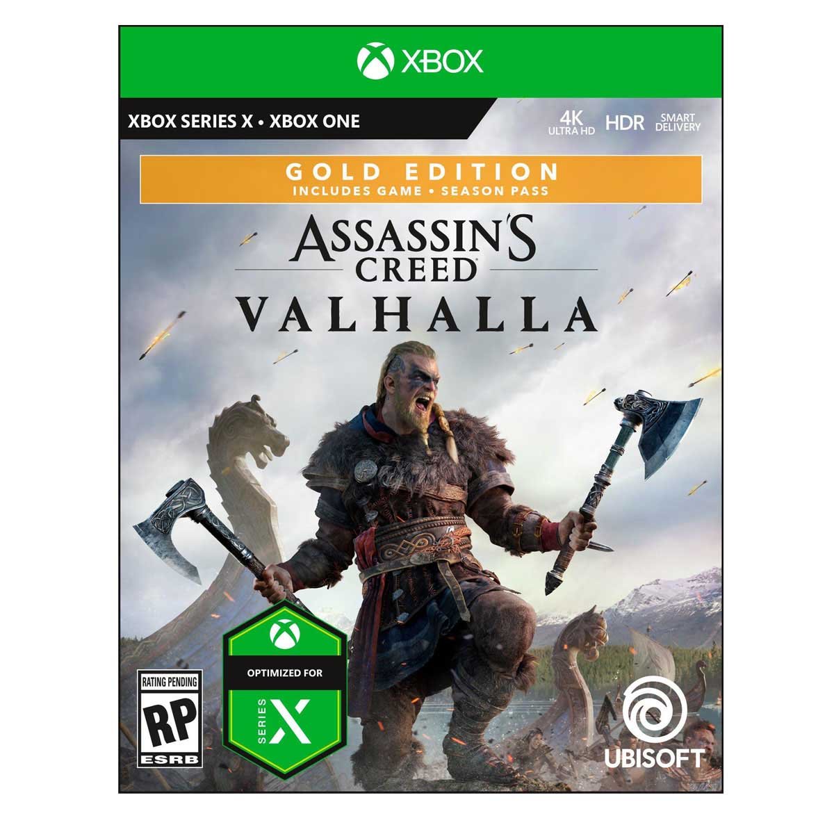 Xbox One Assassin's Creed Valhalla Steelbook Gold Bill