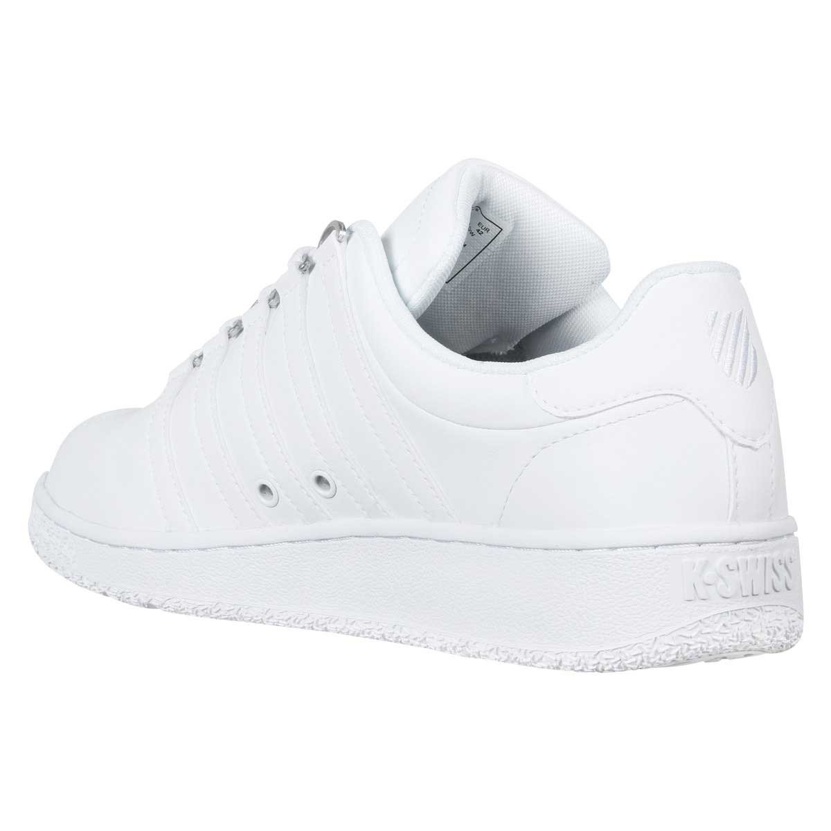 Tenis Blanco con Agujeta K Swiss