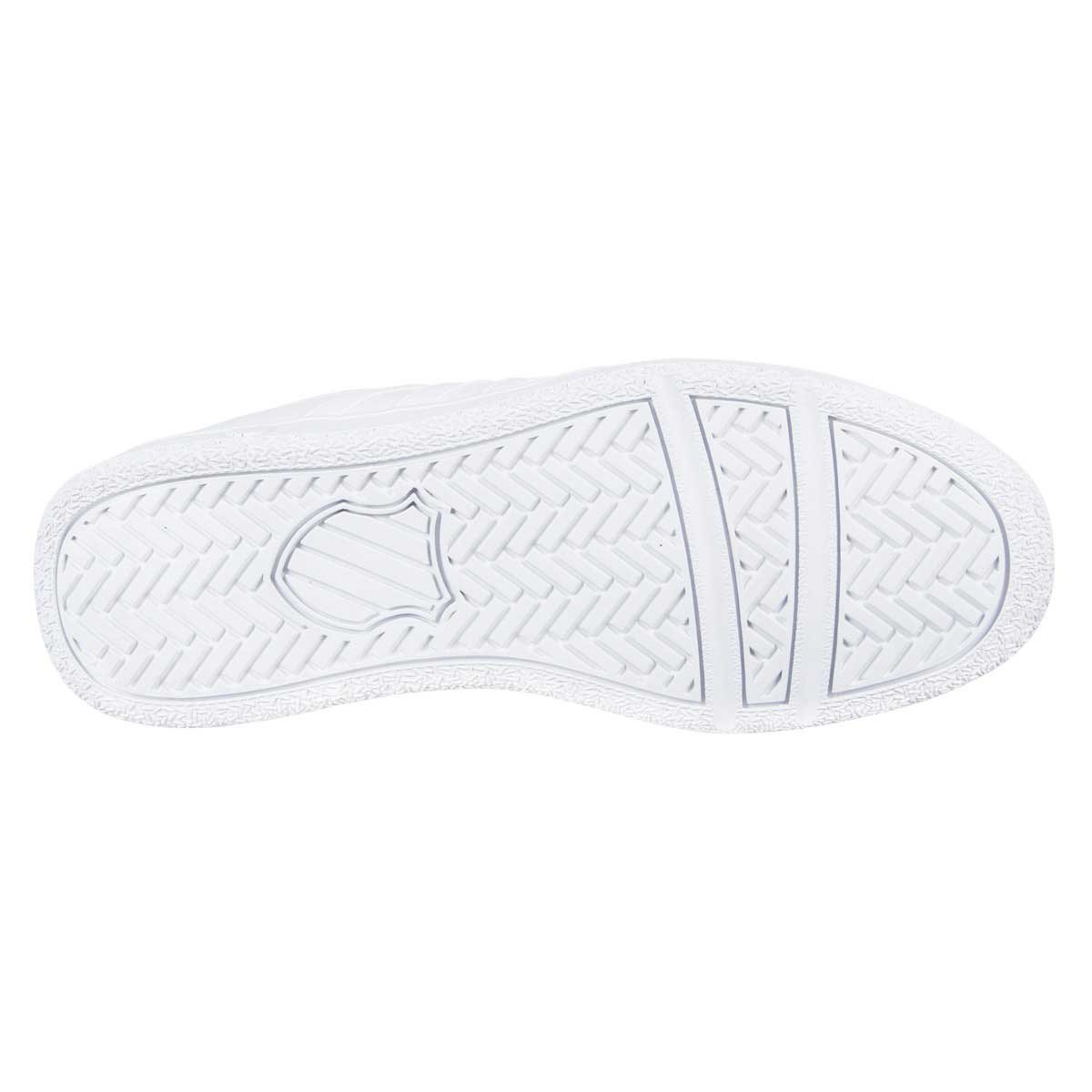 Tenis Blanco con Agujeta K Swiss