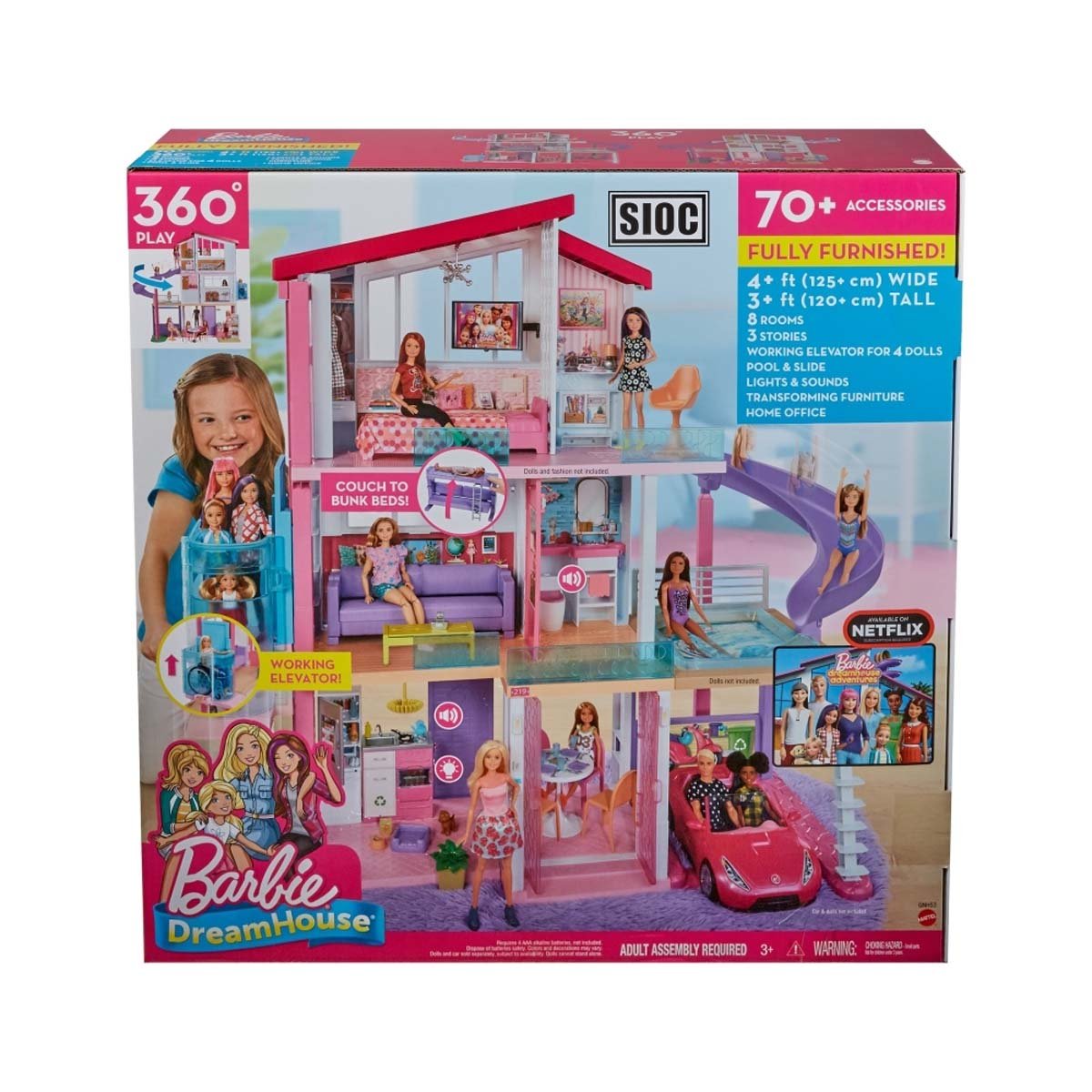 Barbie Estate Muñeca Mega Casa de los Sueños