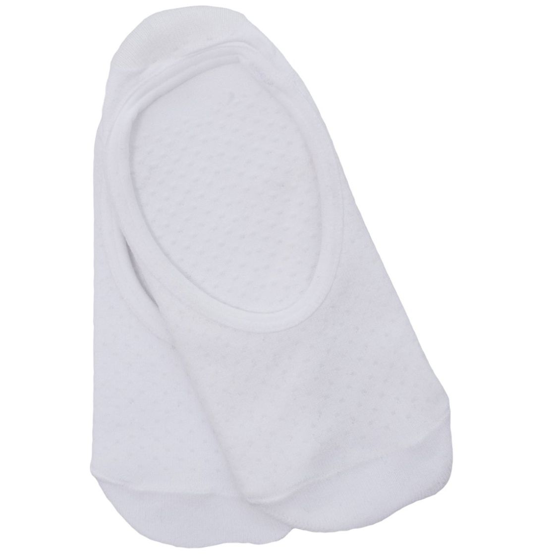 Valeta Nylon Punto Blanco para Mujer