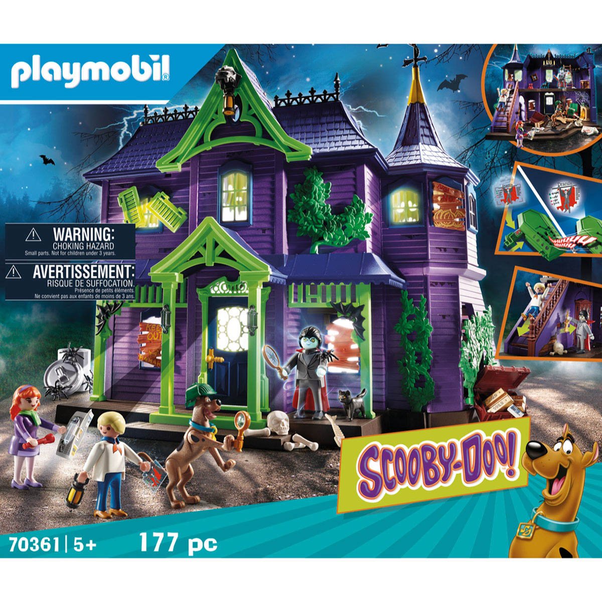 lego scooby doo mansion misteriosa