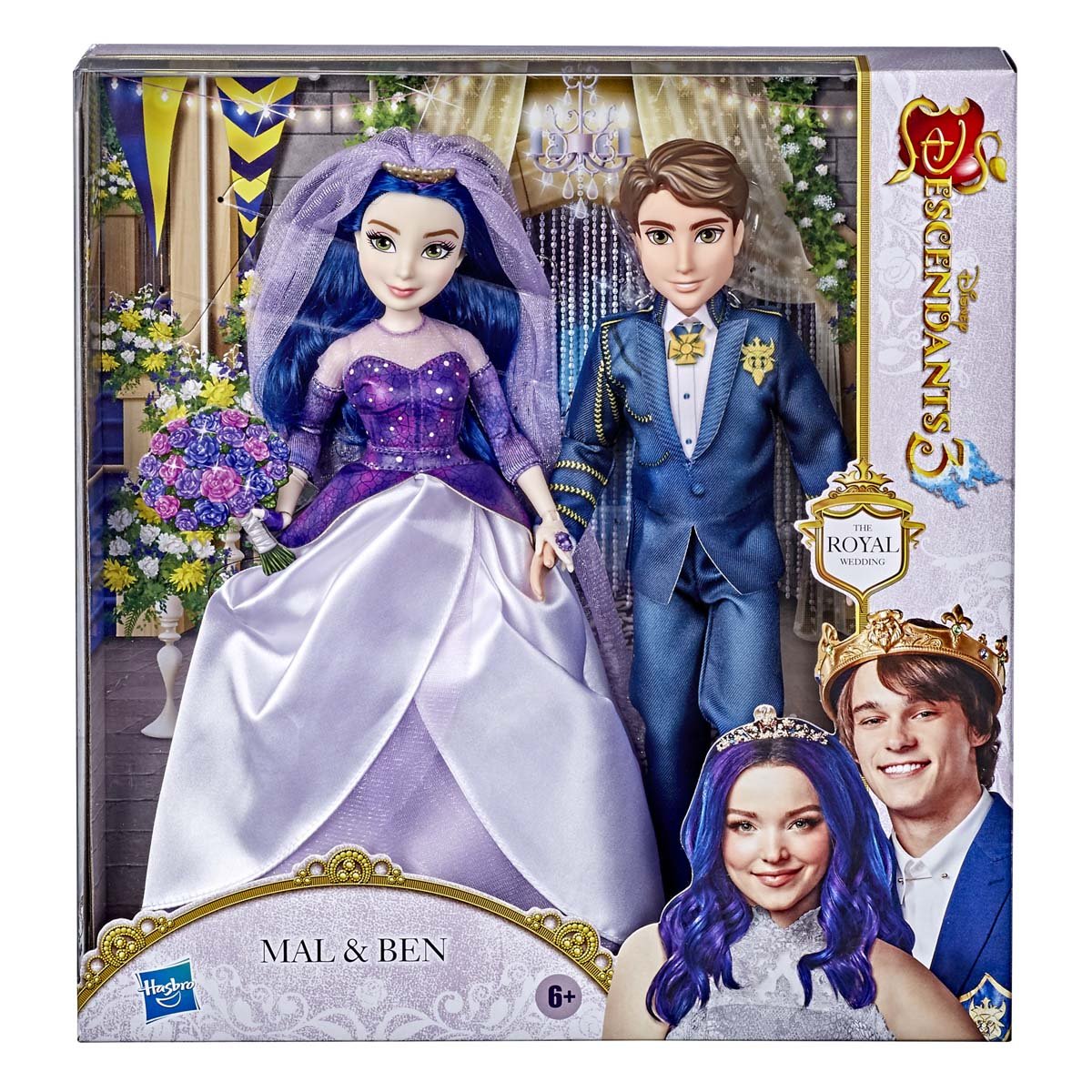 Muñecos Disney Descendants Mal Y Ben The Royal Wedding