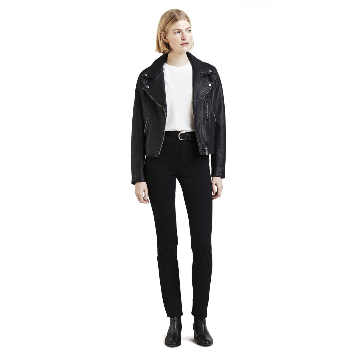 Jeans Recto Levi's Cintura Alta para Mujer Junior