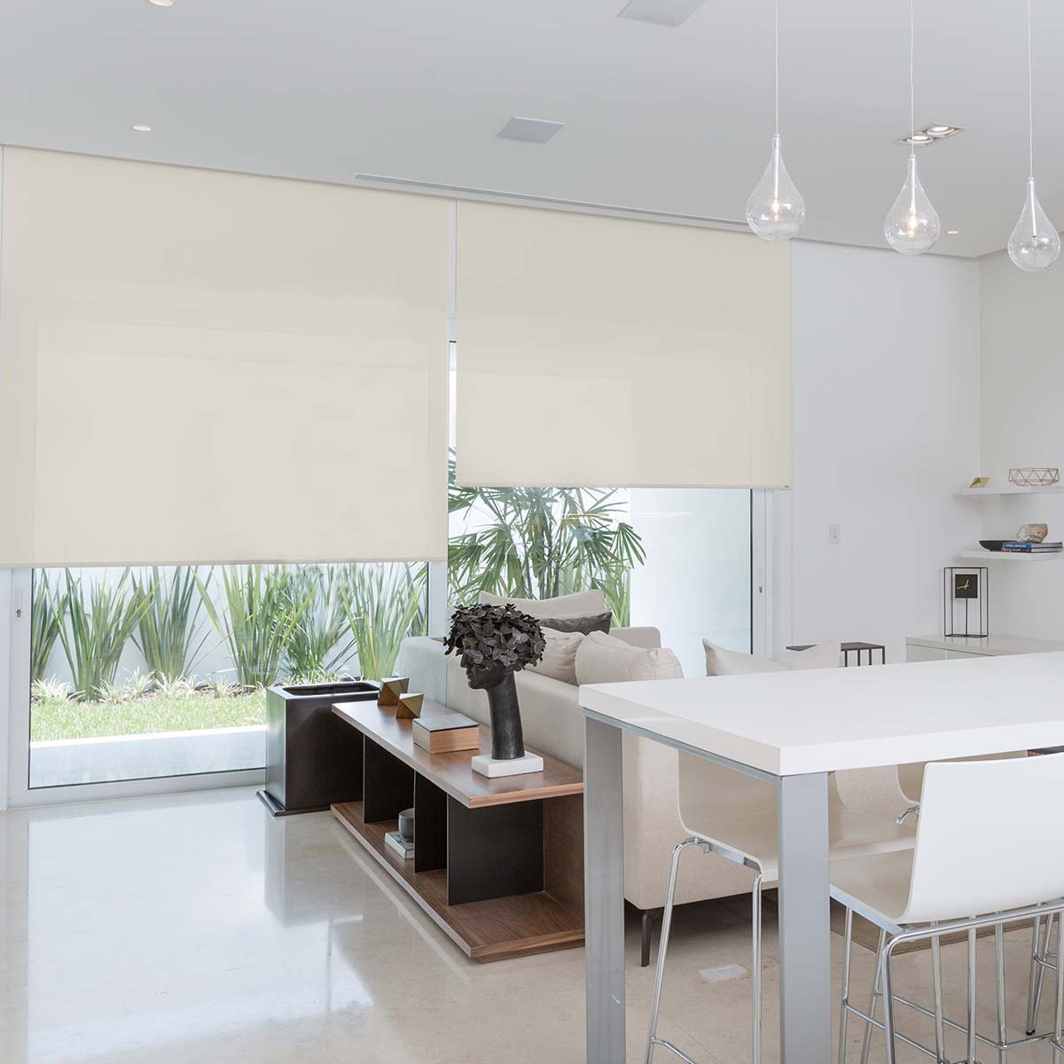 Persiana Enrollable Translucida Screen Phifer 4500 New 1.00 X 1.90 Linen Classic