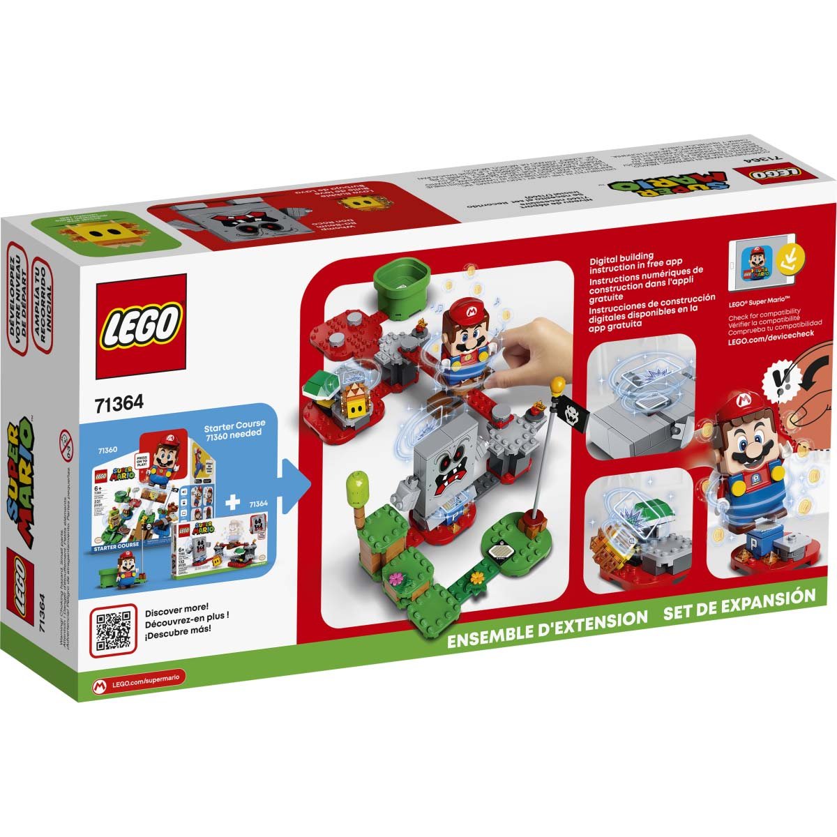 Set de Expansión: Lava Letal de Don Roco Lego Super Mario