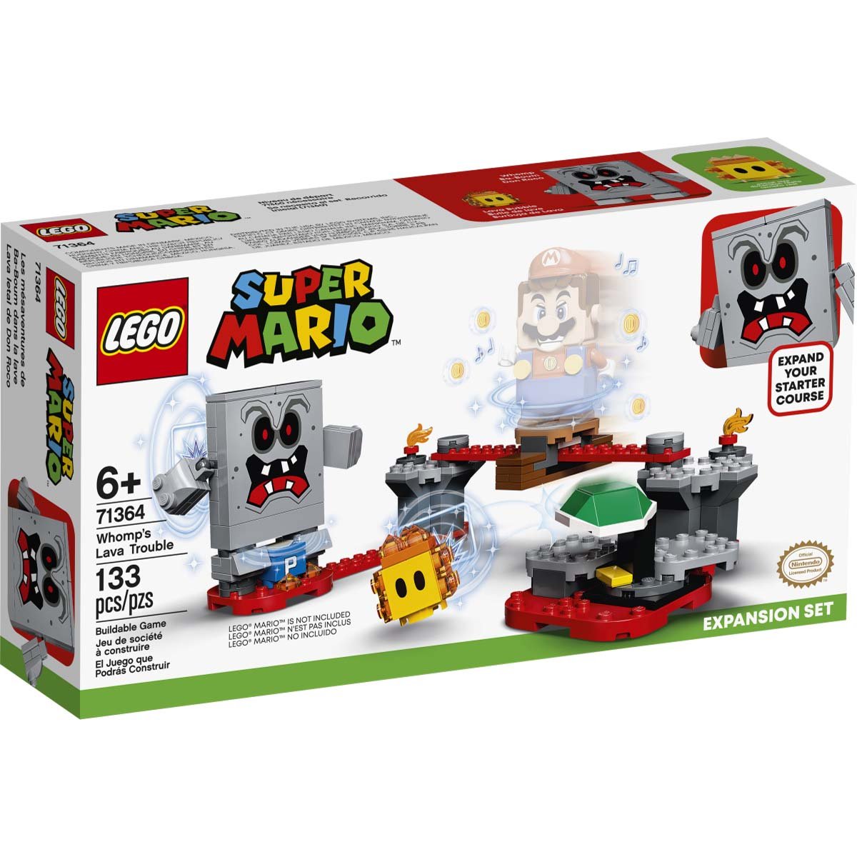 Set de Expansión: Lava Letal de Don Roco Lego Super Mario
