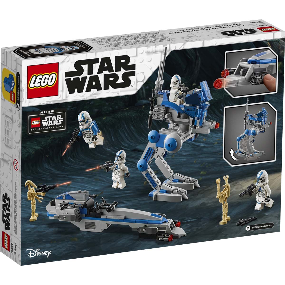 Clon Troopers de la Legión 501 Lego Star Wars Tm