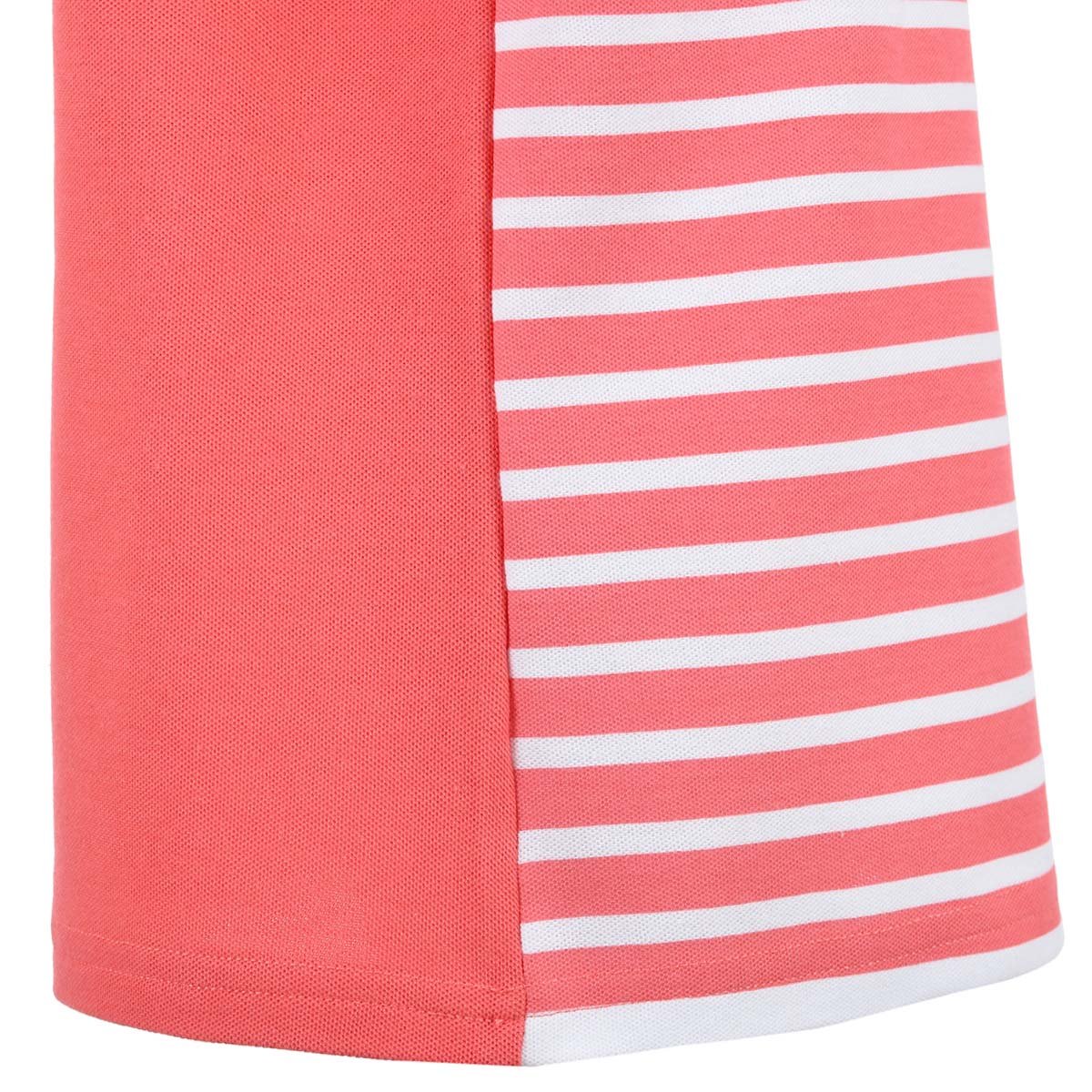 Playera Polo Naranja con Rayas Y Manga Corta para Niño Royal Polo Club