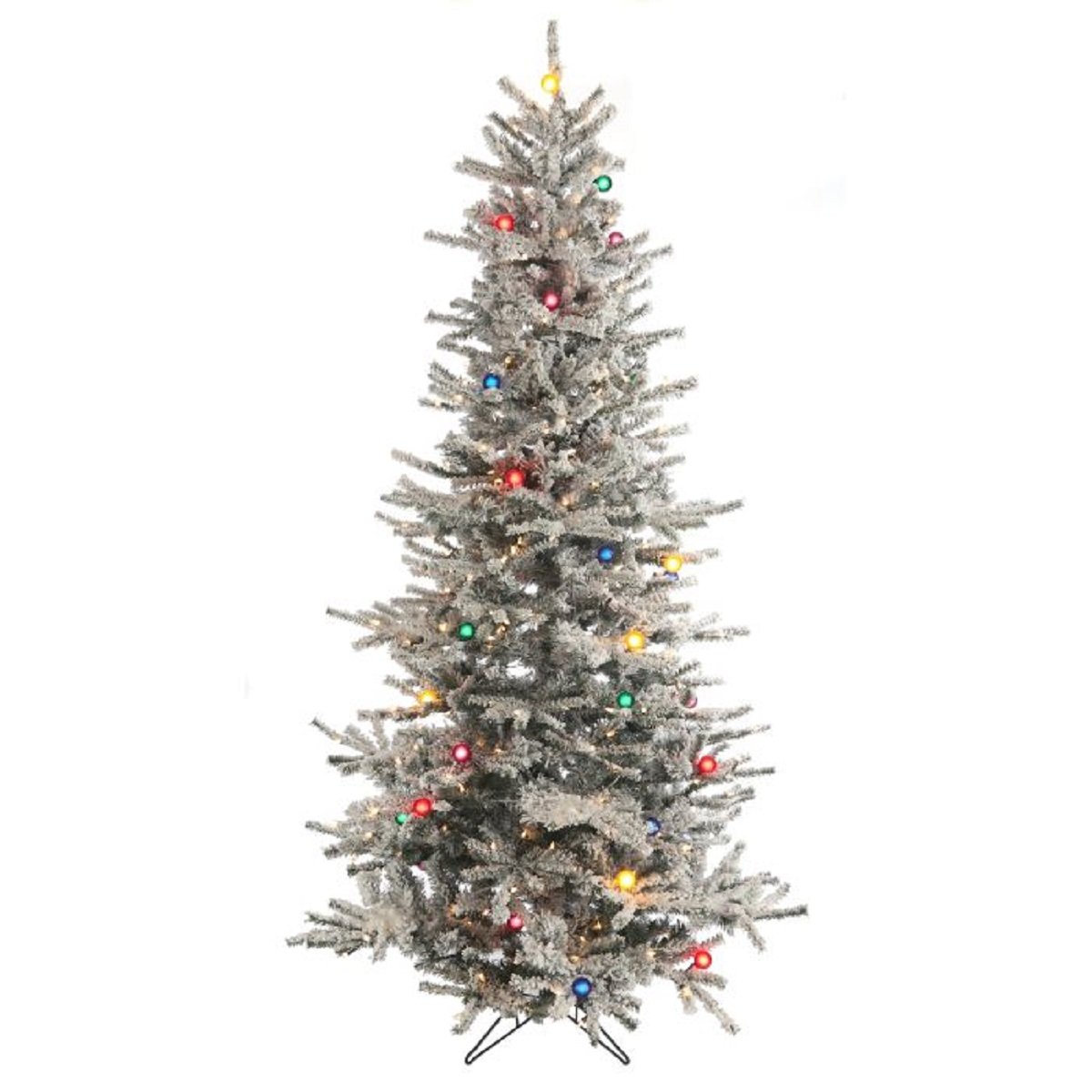 &Aacute;rbol Navide&ntilde;o Verde Nevado Slim Vail 220 Cm