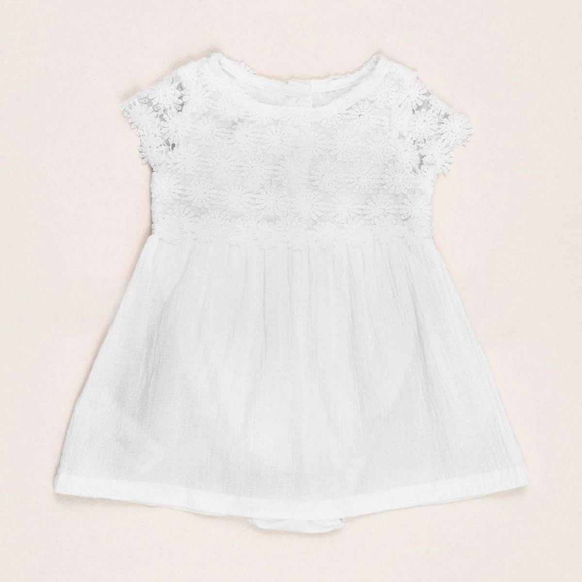 Vestido Blanco para Bebé Baby Fresh