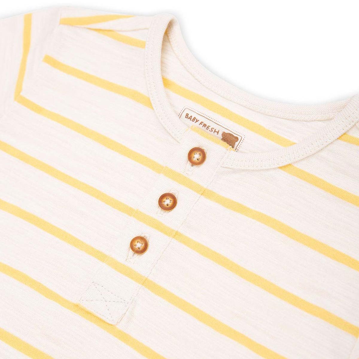 Playera Polo Amarilla para Bebé Baby Fresh