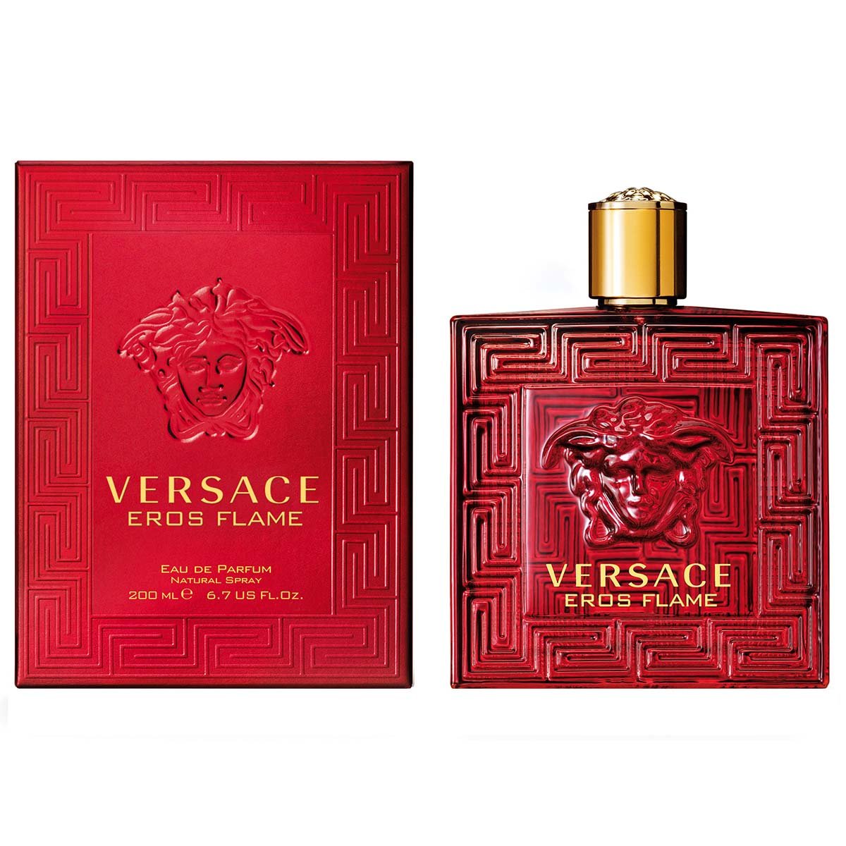 Fragancia para Hombre Versace Eros Flame Edp 200 Ml