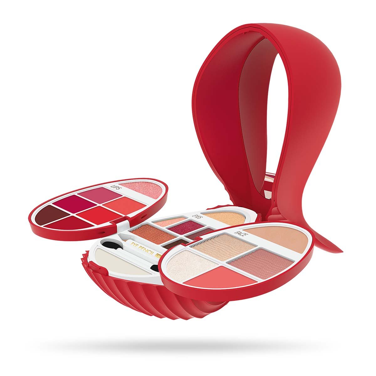 Set de Maquillaje Pupa Whale 4 Roja