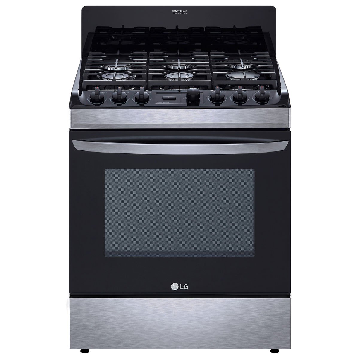 Estufa LG con Tecnología Easyclean 5.4 Pies Esmalte Negro y Acero  Rsg313C