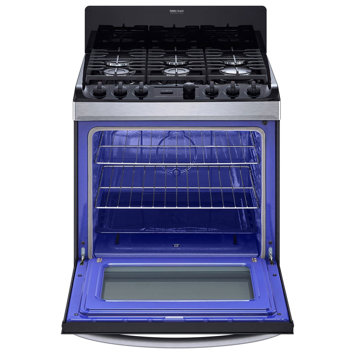 Estufa LG con Tecnología Easyclean 5.4 Pies Esmalte Negro y Acero  Rsg313C