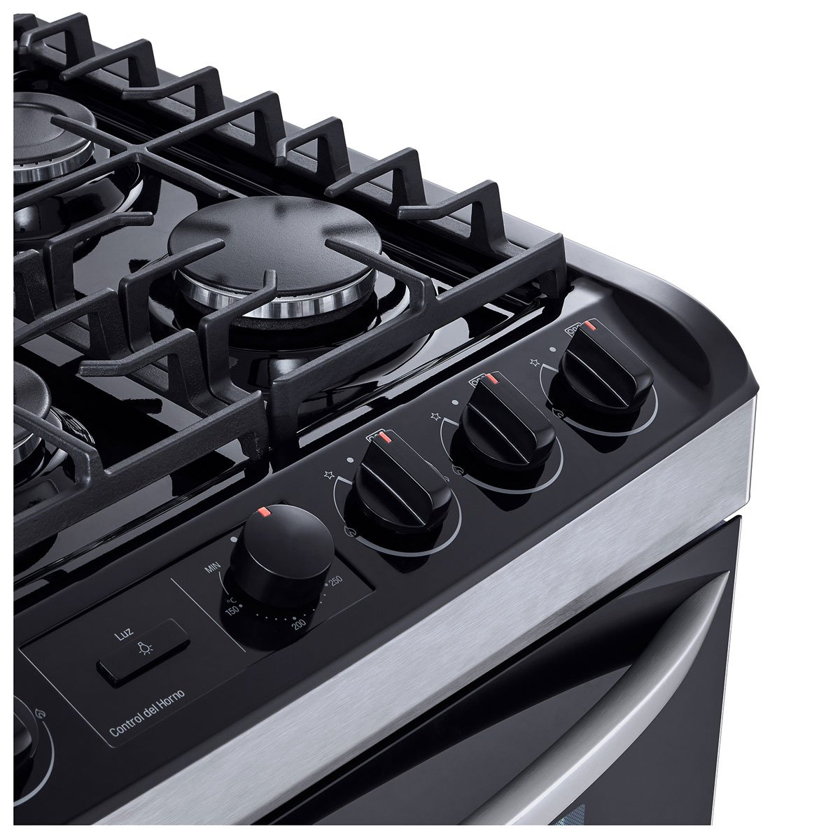 Estufa LG con Tecnología Easyclean 5.4 Pies Esmalte Negro y Acero  Rsg313C