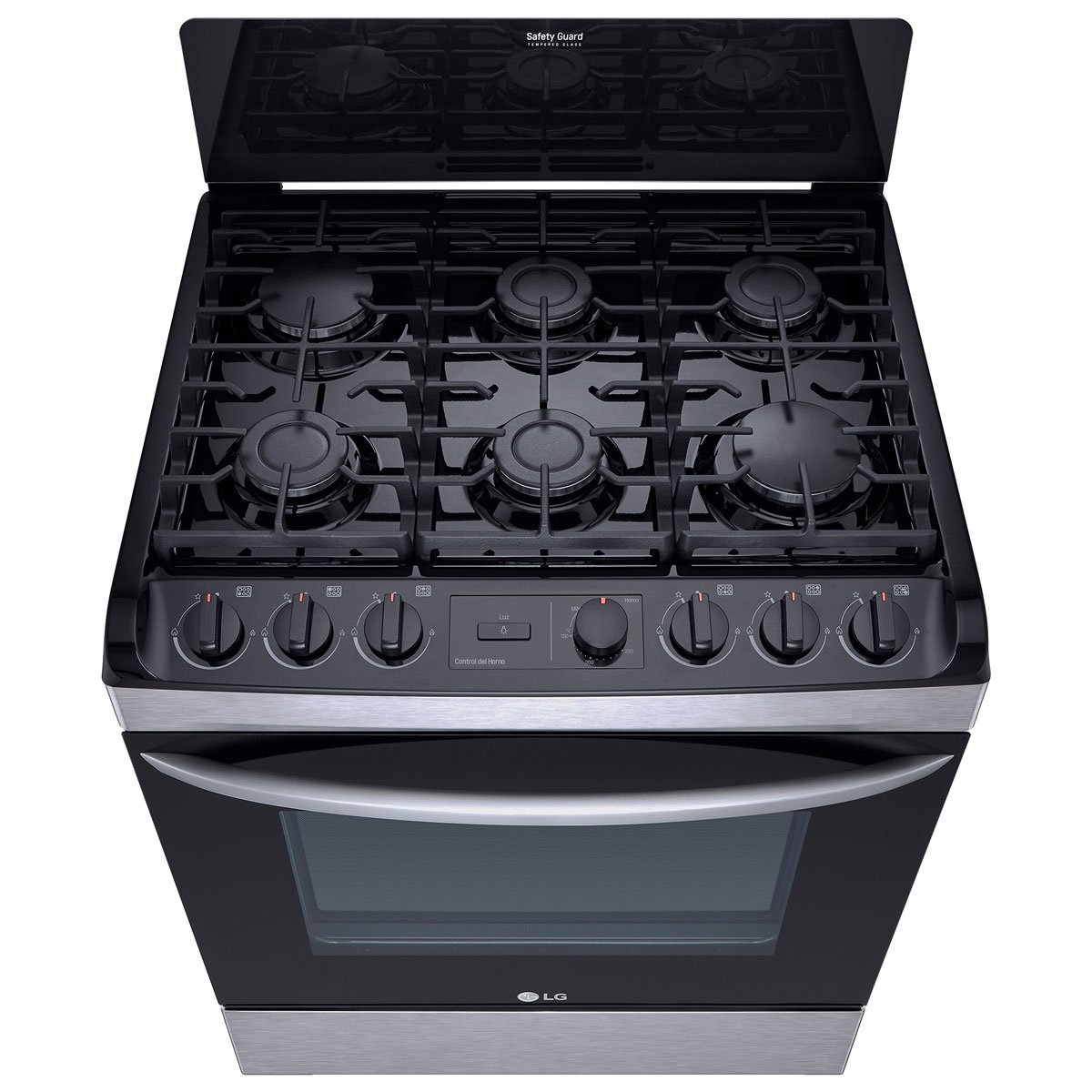 Estufa LG con Tecnología Easyclean 5.4 Pies Esmalte Negro y Acero  Rsg313C