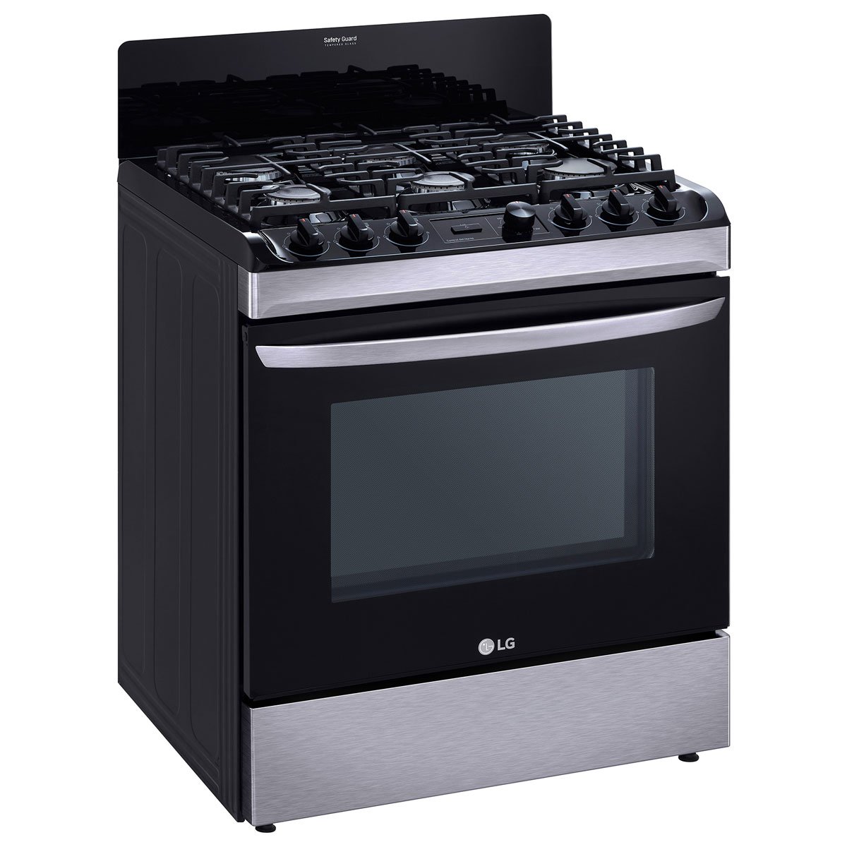 Estufa LG con Tecnología Easyclean 5.4 Pies Esmalte Negro y Acero  Rsg313C