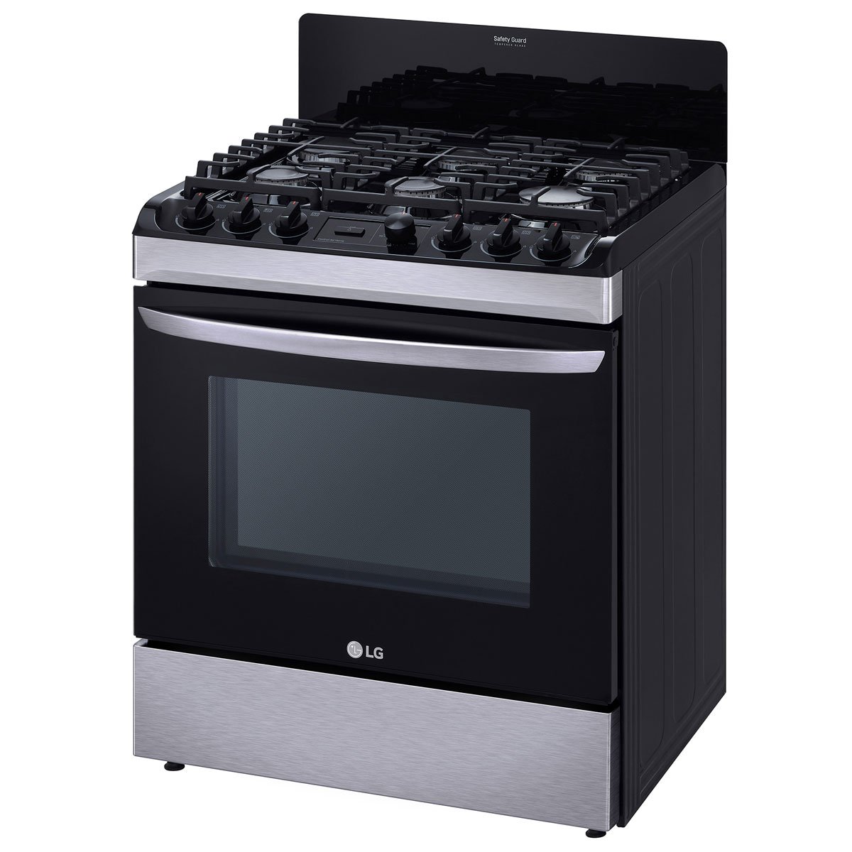 Estufa LG con Tecnología Easyclean 5.4 Pies Esmalte Negro y Acero  Rsg313C