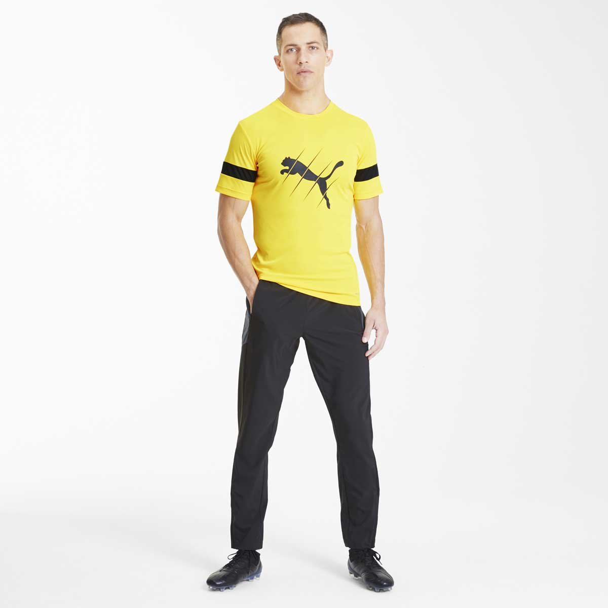 Playera Amarilla Puma para Caballero