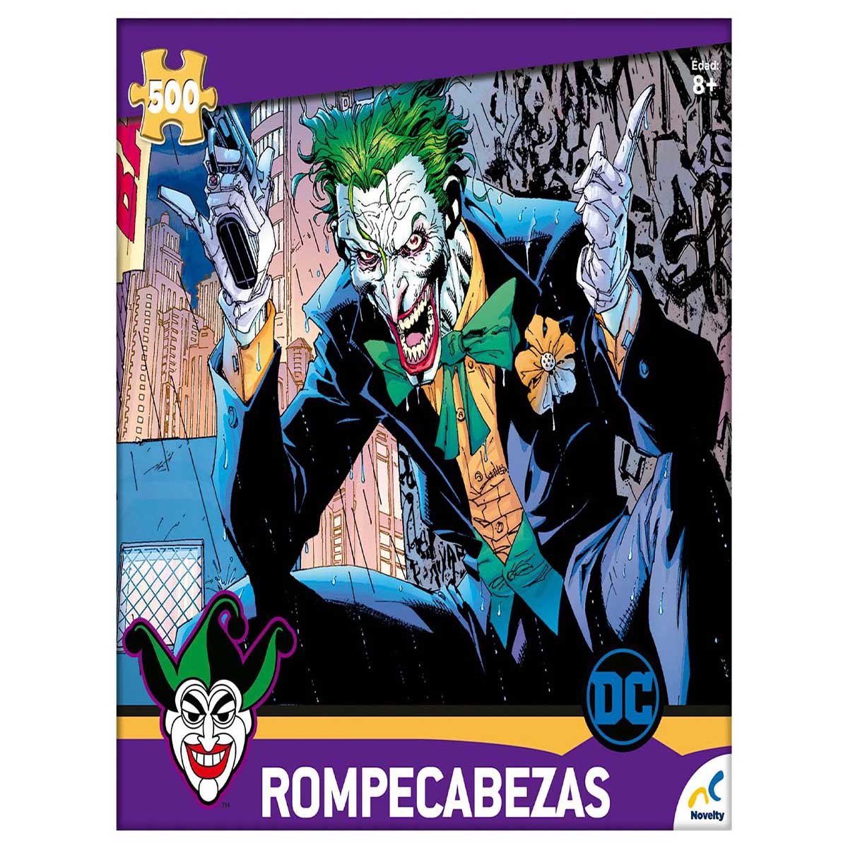 Rompecabezas Coleccionable The Joker Dc Comics Novelty