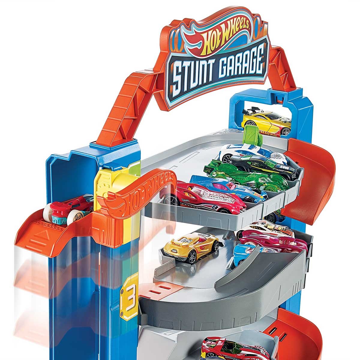Pista de Juguete Stunt Garage Hot Wheels