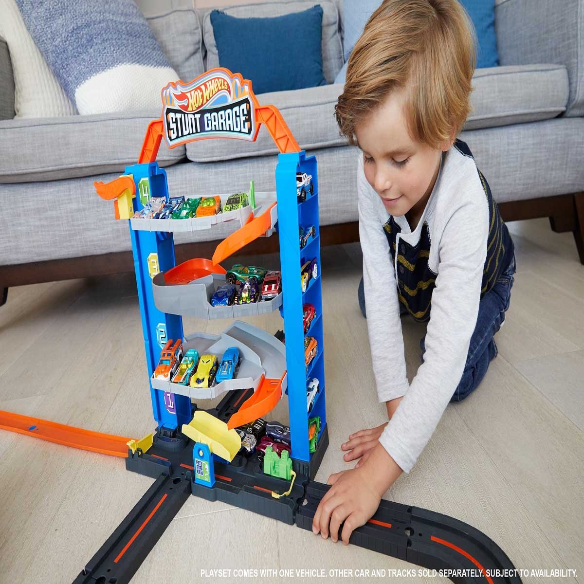 Pista de Juguete Stunt Garage Hot Wheels