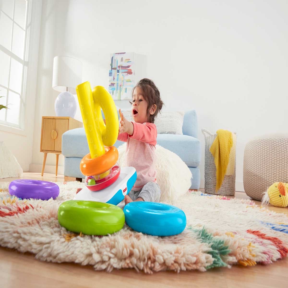 Juguete para Bebés Pila de Aritos Gigante Fisher-Price