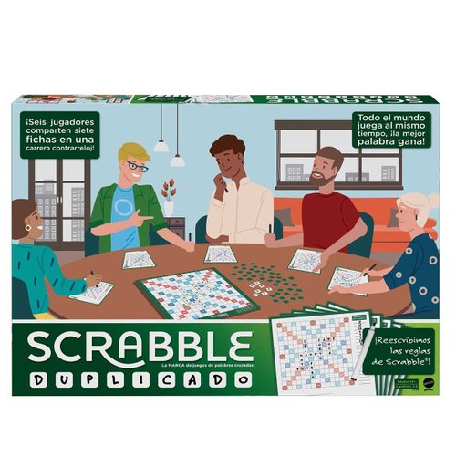 Juego de Mesa Duplicate Scrabble