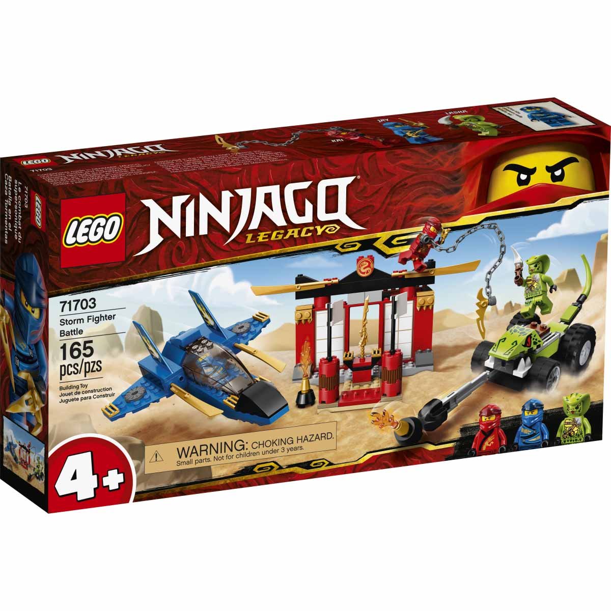 Batalla en el Caza Tormentas Lego Ninjago