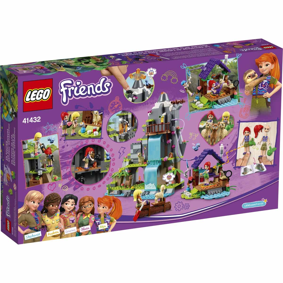 Rescate en la Selva Montañosa de la Alpaca Lego Lego Friends