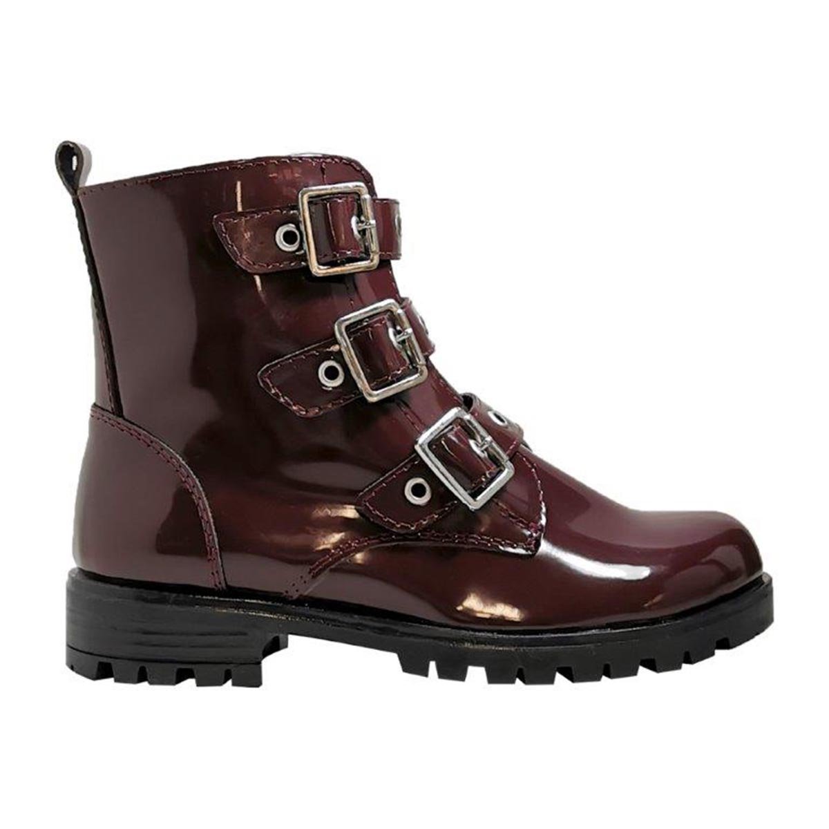 Media Bota Vino Urbana con Tres Cinturones para Niña Blasito