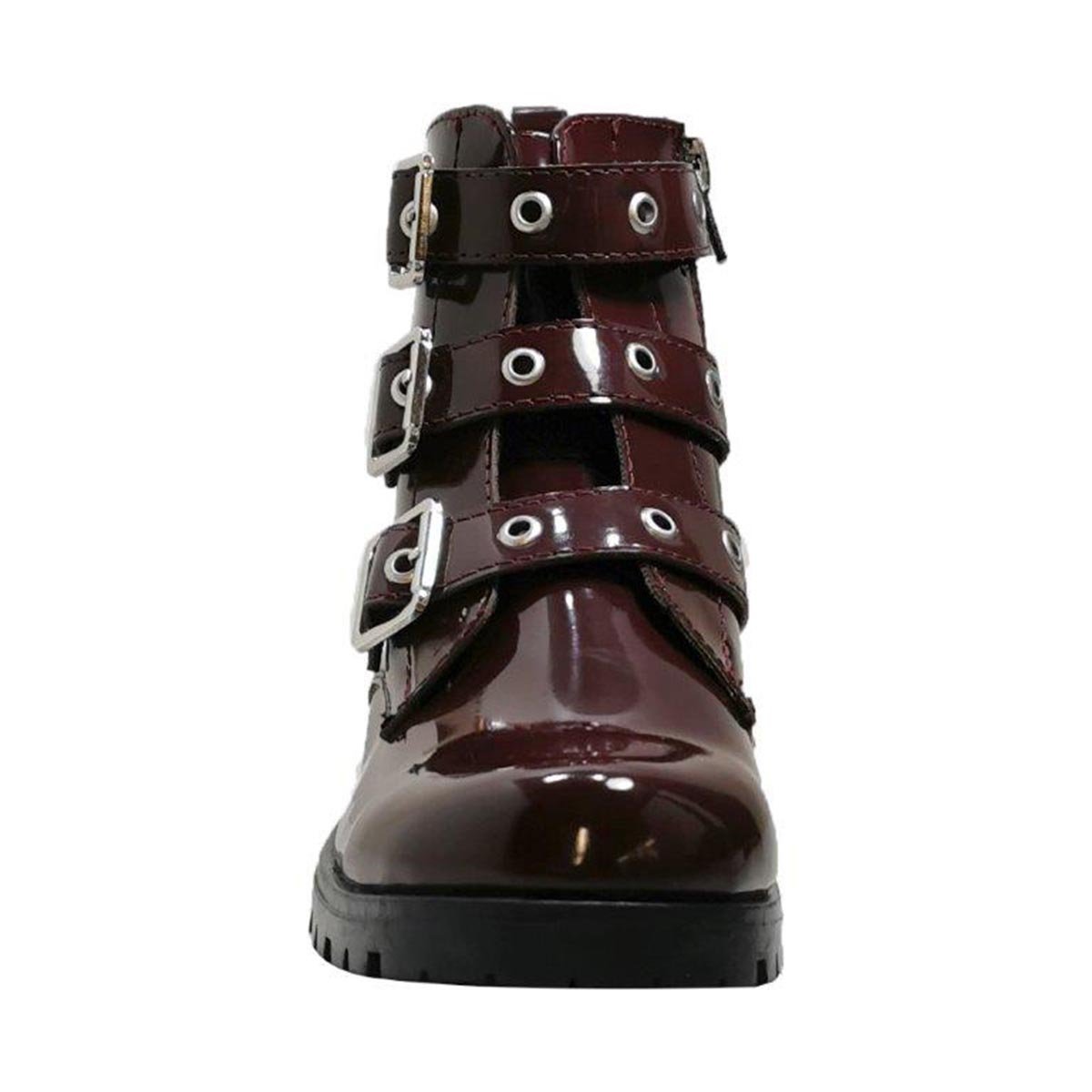 Media Bota Vino Urbana con Tres Cinturones para Niña Blasito