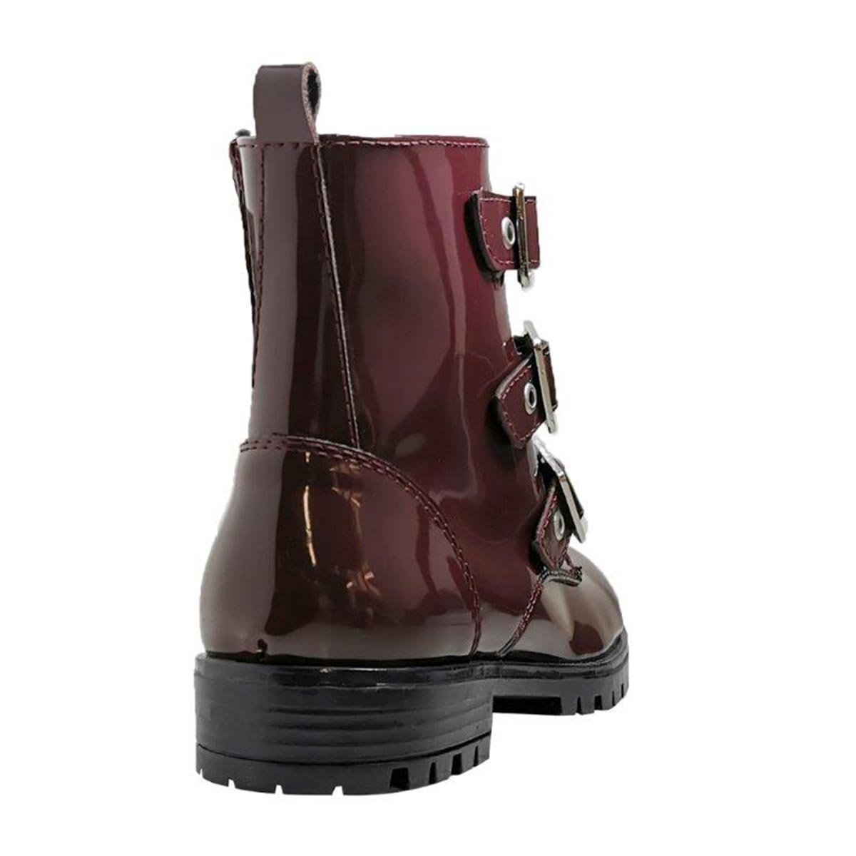 Media Bota Vino Urbana con Tres Cinturones para Niña Blasito