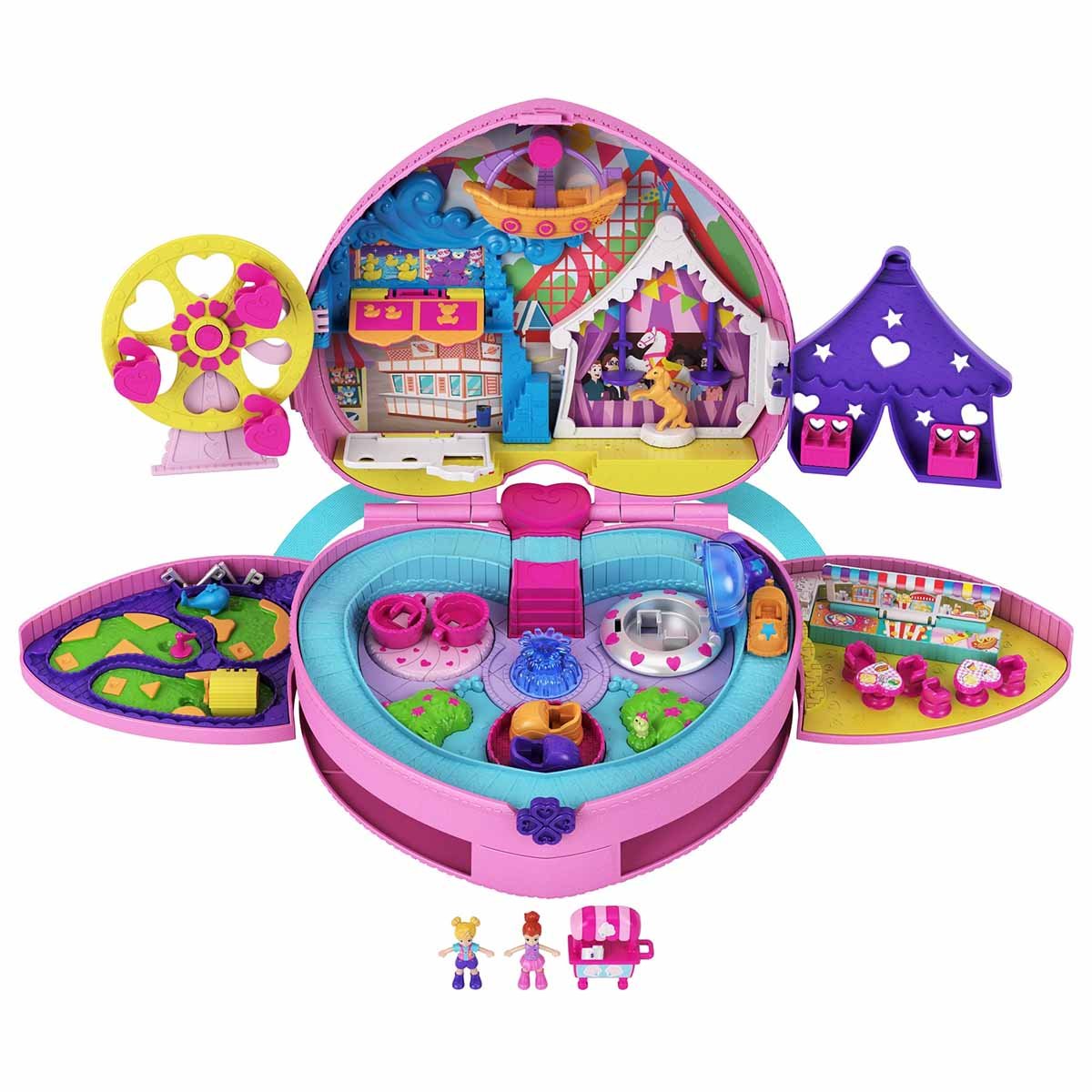 Polly Pocket Micro Set de Juego Mochila de Aventuras de Polly