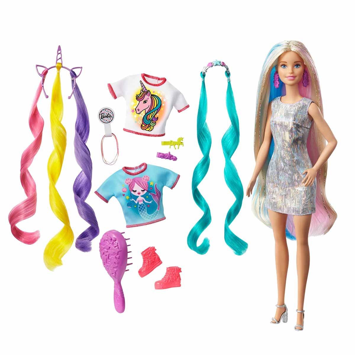 Barbie Fashionista Muñeca Peinados de Fantasía