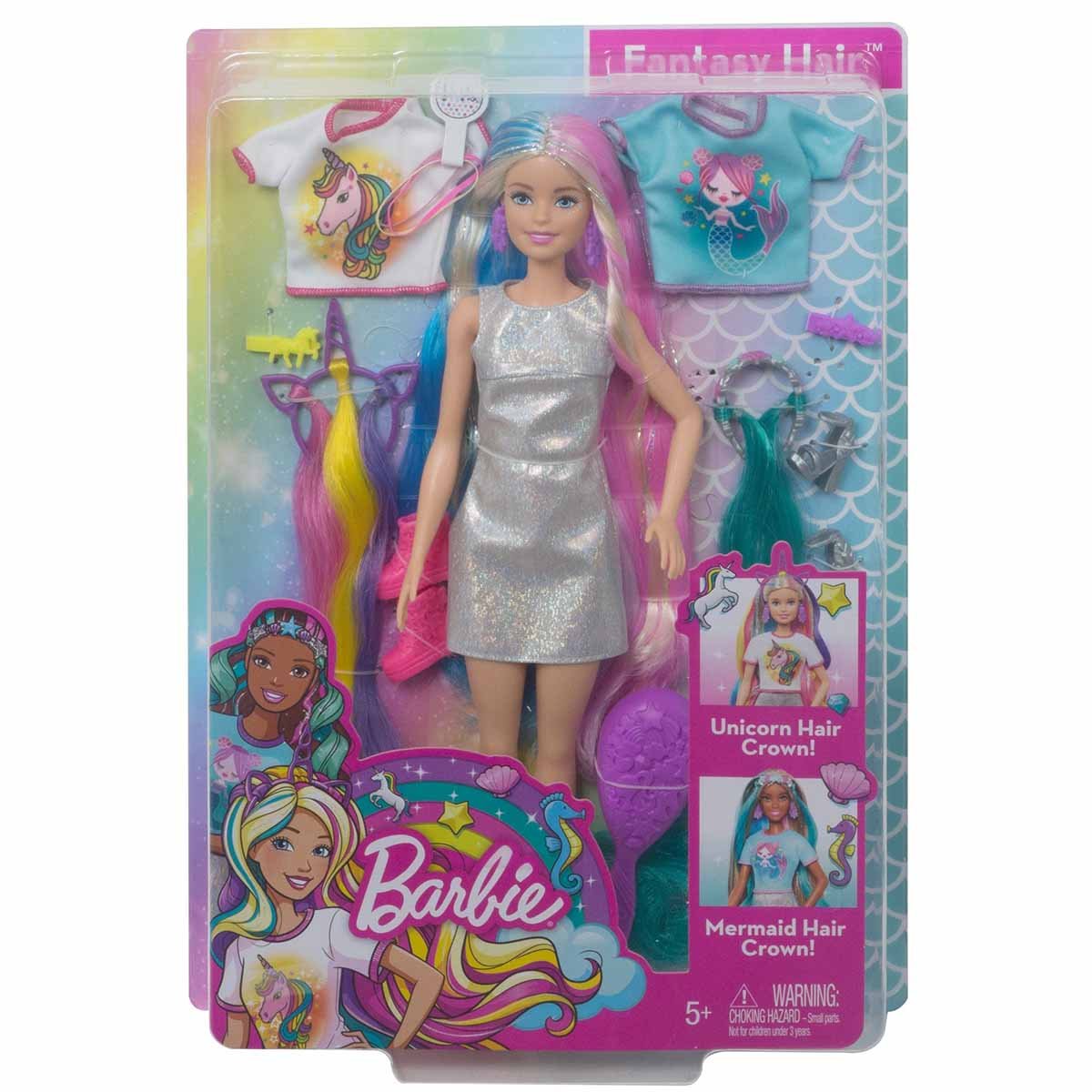 Barbie Fashionista Muñeca Peinados de Fantasía