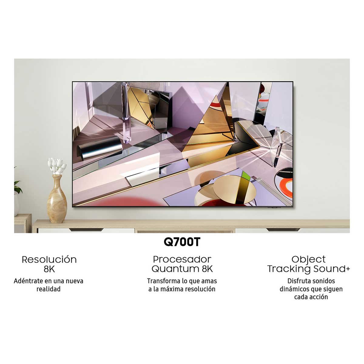 Pantalla 65" Qled 8K Qn65Q700Tafxzx Samsung