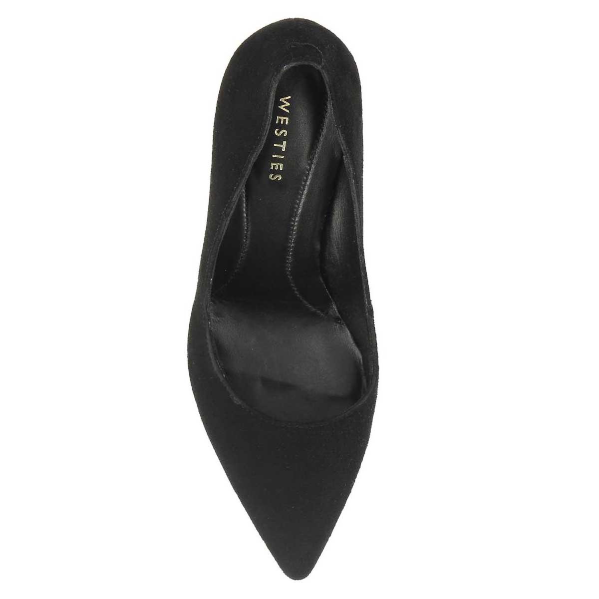 Zapatilla de Silueta Clásica Y Tacón Stiletto Color Negro Westies