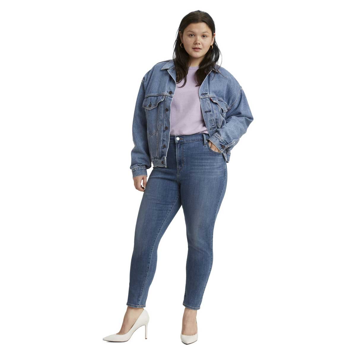 Jeans Levi's 721 High-Rise Skinny para Mujer Curvy