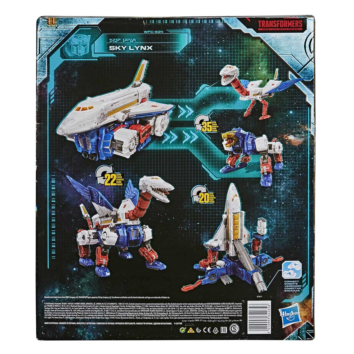 Figura Wfc-E24 Sky Lynx Clase Líder Transformers Generations War For Cybertron