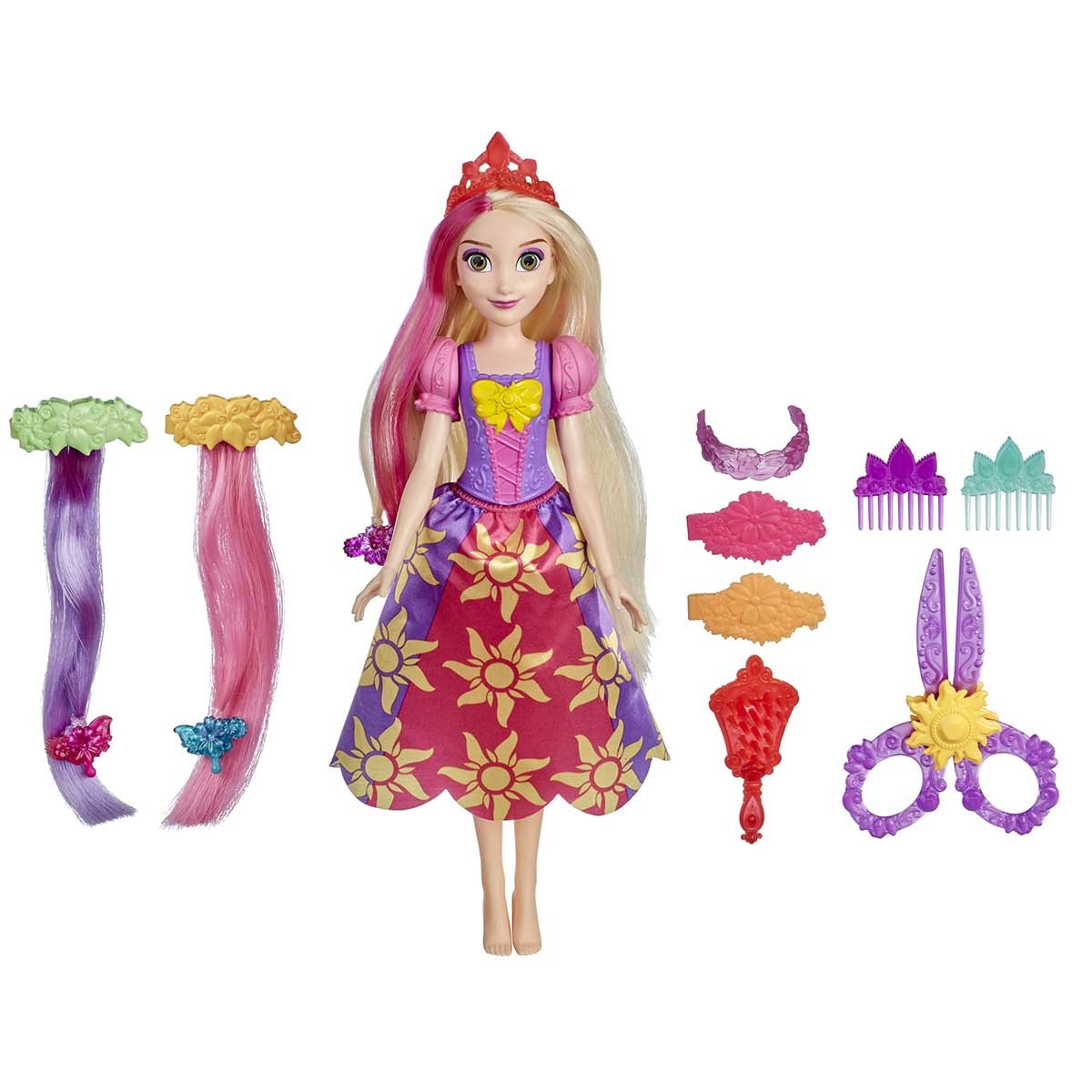 Muñeca Rapunzel Corte Y Peinado  Disney Princess