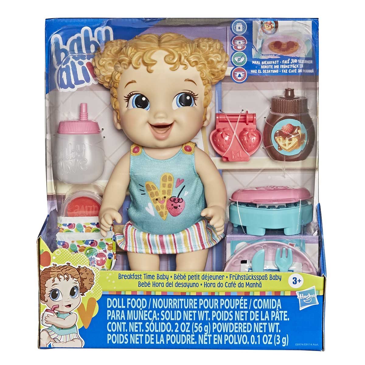 Muñeca Baby Alive  Bebé Hora Del Desayuno