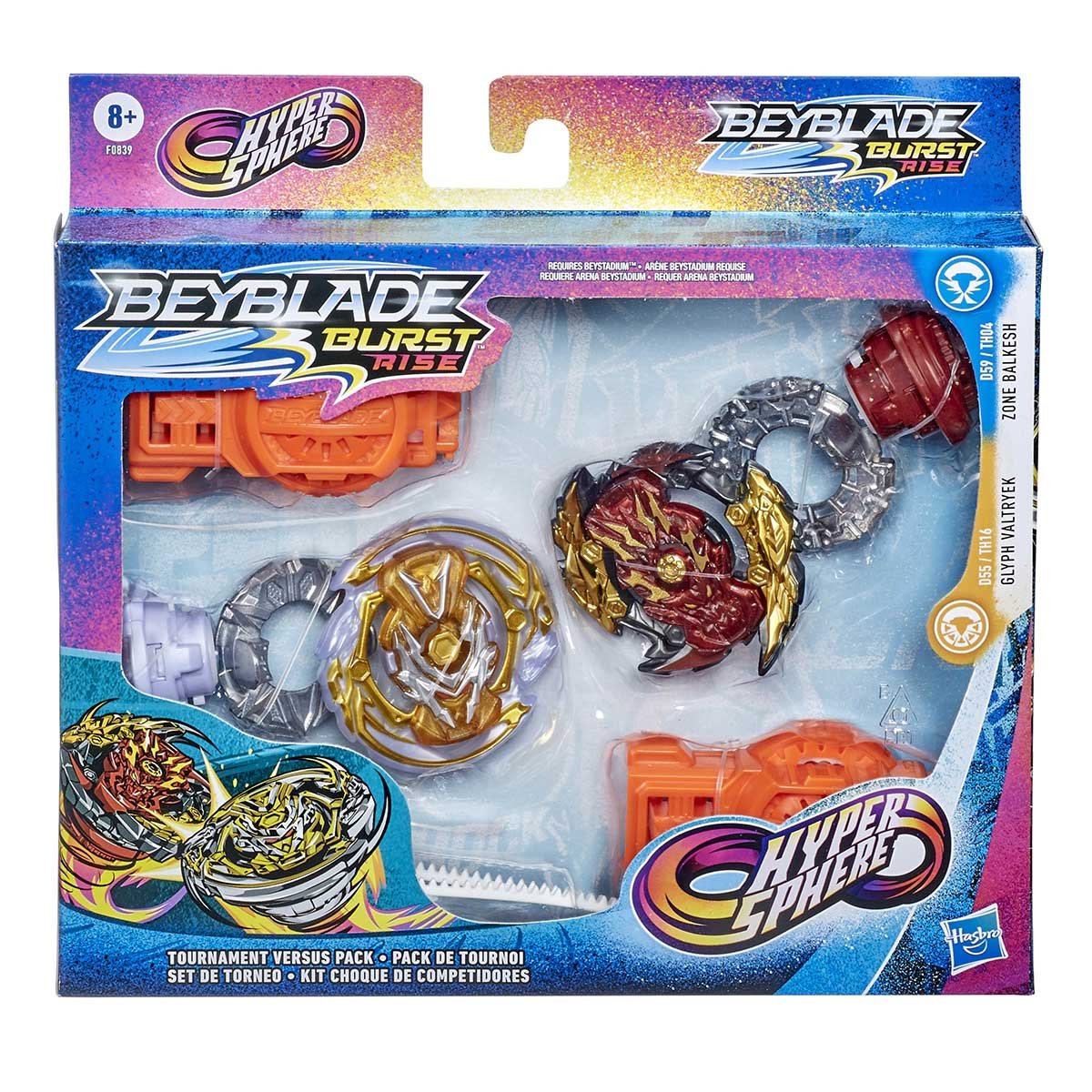 Set de Torneo Beyblade Burst Rise Hypersphere Beyblade