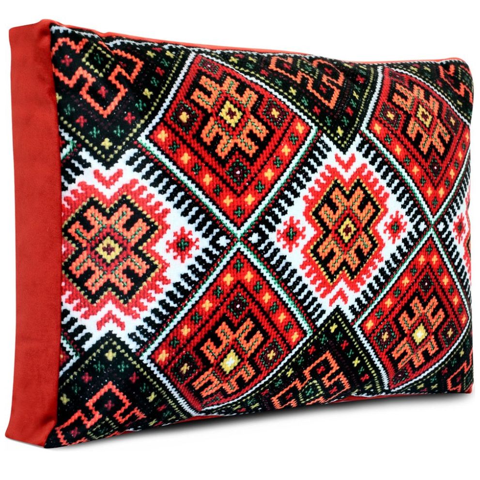 Home Nature Cojín Rectangular Étnico  Cruz Colores 35X55