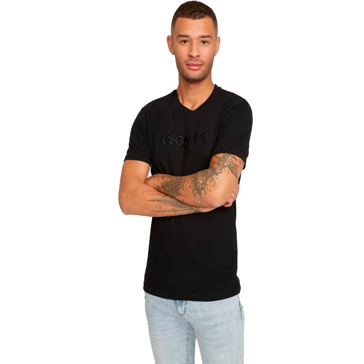 Playera Negra para Caballero G By Guess